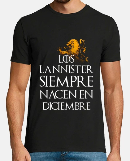 T-shirt il lannister sempre a dicembre