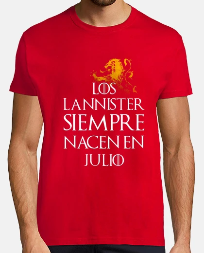 T-shirt il lannister sempre a luglio