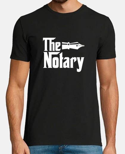 T-shirt il lavoro del notaio regali per padre m