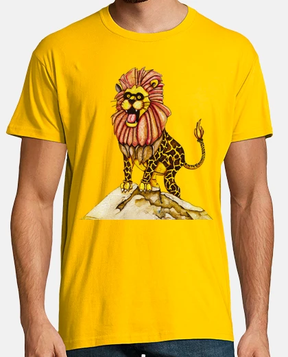 T-shirt il leone giraffa