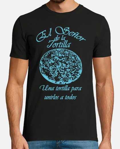 T-shirt Il logoore Tortilla in blu