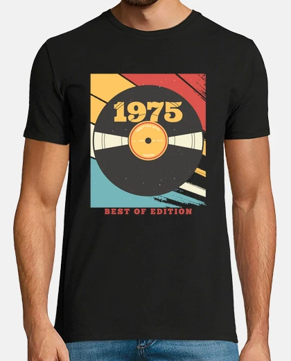 T-shirt il miglior compleanno del vinile 1975
