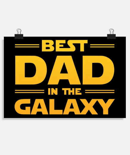 Poster il miglior papà dlei galesia