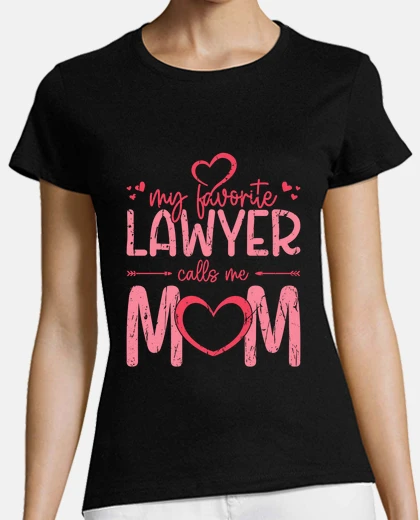 T-shirt il mio avvocato preferito mi chiama mam