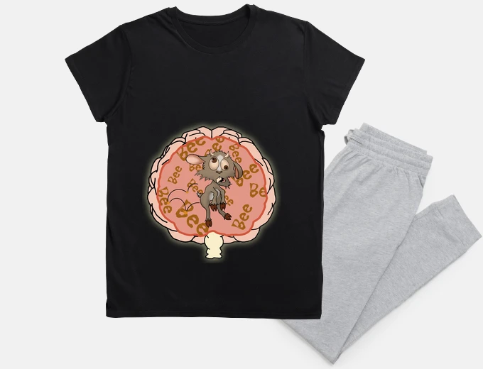 Pigiama il mio cervello men pensa