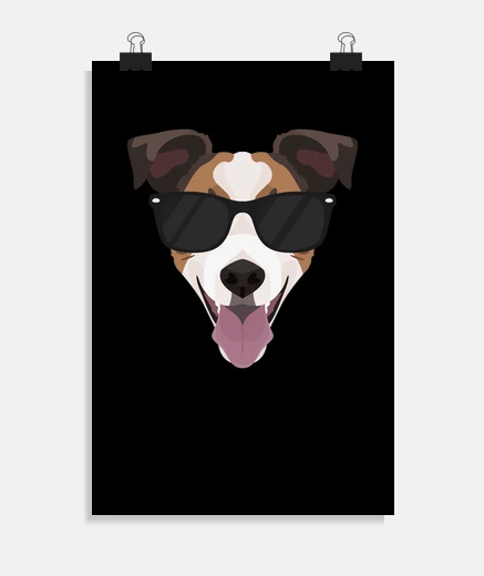 Poster il mio jack russell terrier è il più be