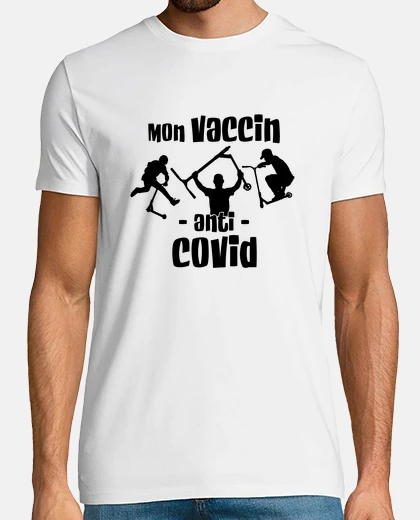 T-shirt il mio vaccino anti-covid - style