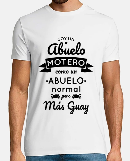 T-shirt il nonno biker cool
