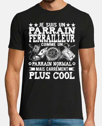 T-shirt il padrino discarica umorismo junkyard