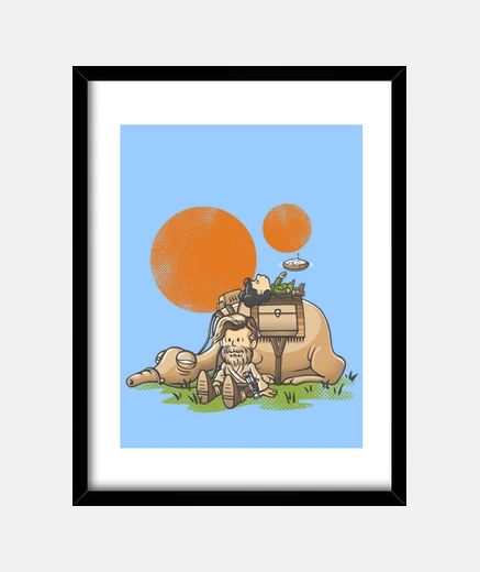 Quadro il padrone e la principessa