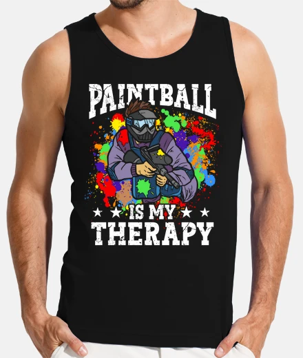T-shirt il paintball è il mio sport con i color