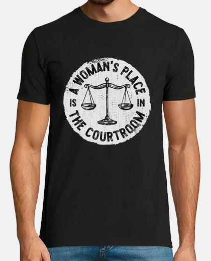 T-shirt il posto di una donna è in aula