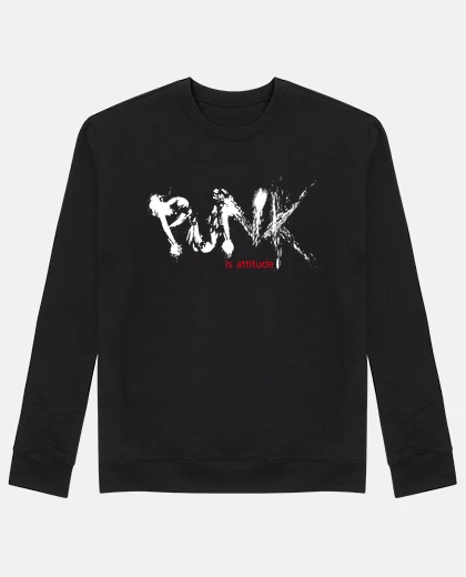 Felpa il punk è atteggiamento