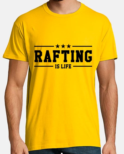 T-shirt il rafting è life