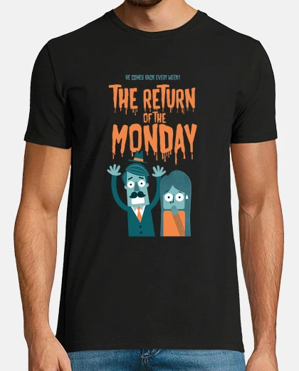T-shirt il ritorno del lunedì