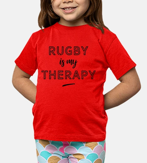 Abbigliamento il rugby è la mia terapia