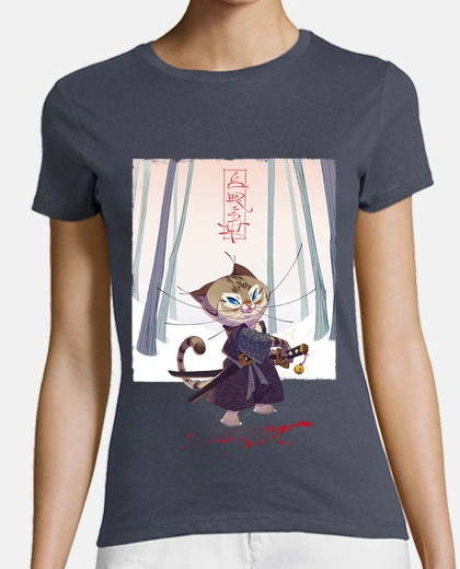 T-shirt il samurai kawaii