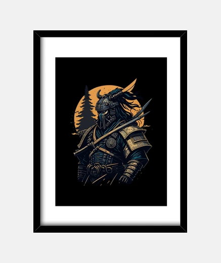 Quadro il supremo samurai