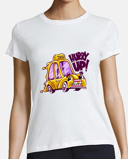 T-shirt il tassista è stufo dei ritardatari
