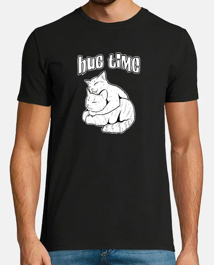 T-shirt il time dell39abbraccio dei gatti