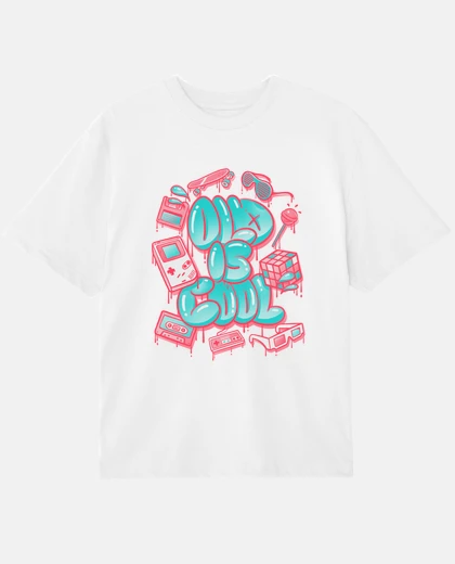 T-shirt il vecchio è cool