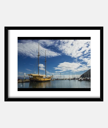 Quadro Il veliero di Cagliari