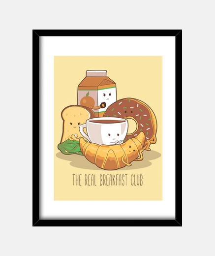 Quadro il vero e proprio club prima colazione