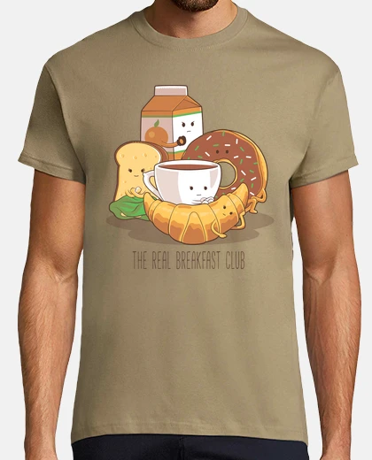 T-shirt il vero e proprio club prima colazione