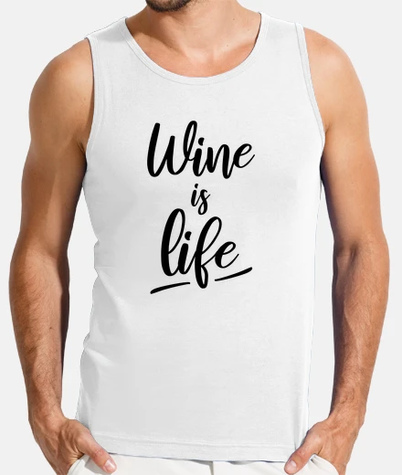 T-shirt il vino è life