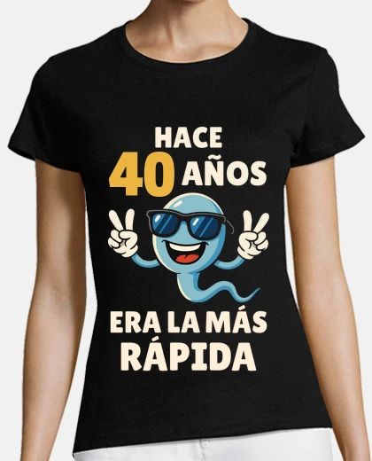 Tee-shirt Il y a ans  l39 ans le plus rapide