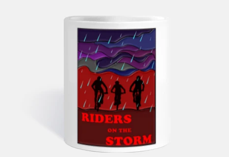 il rider è sulla storm