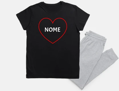 Il tuo nome. Cuore di San Valentino