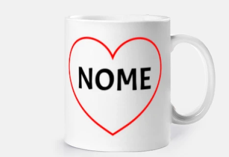 Il tuo nome. Cuore di San Valentino