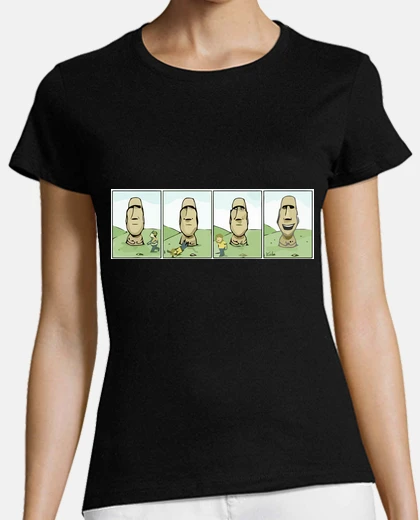 Tee-shirt île de pâques moai