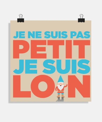 Poster Illusion d'optique