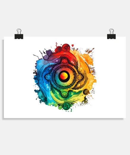 Poster Illustration chakra