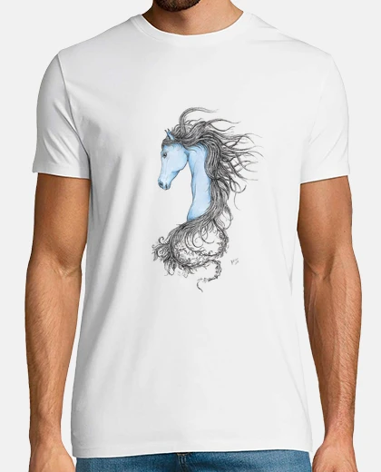 Tee-shirt illustration de cheval