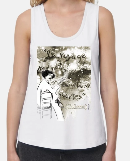 Tee-shirt illustration de colette