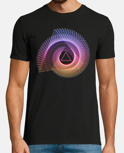 Tee-shirt illustration de la géométrie sacrée du 
