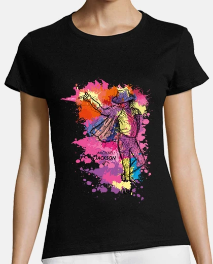 Camiseta Ilustración Michael Jackson full color