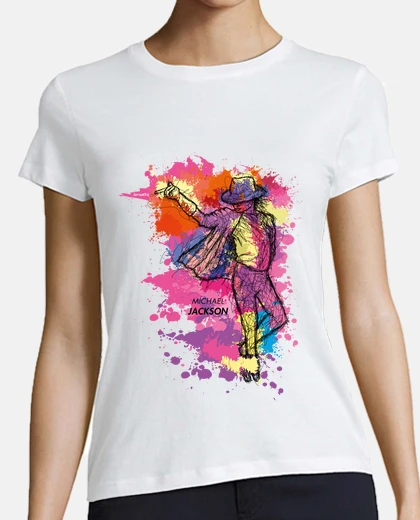 Camiseta Ilustración Michael Jackson full color