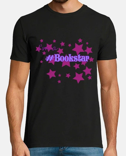 Camiseta I'm a bookstar lila