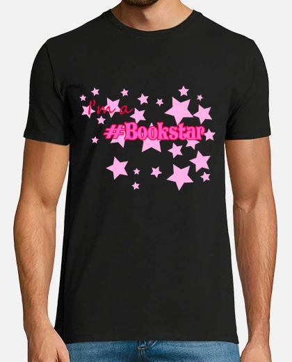 Camiseta I'm a bookstar rosa