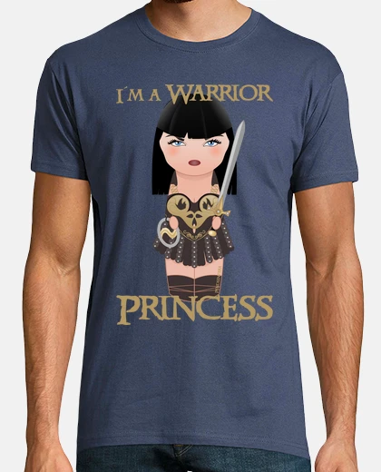 Tee-shirt I'm a princess warrior - Xena