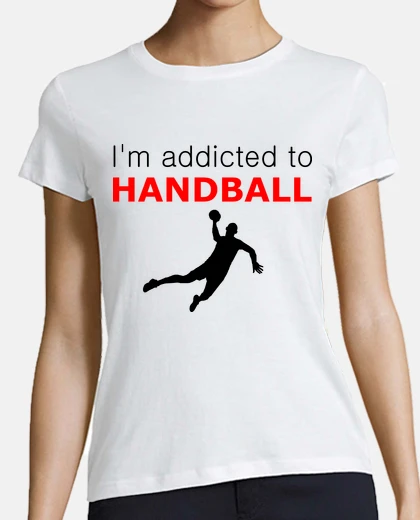 T-shirt im addicted to handball