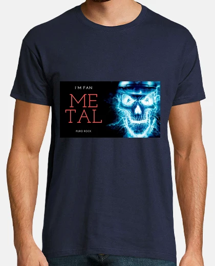 Playera i´m fan metal music