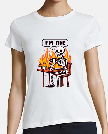 Playera im fine drink coffee