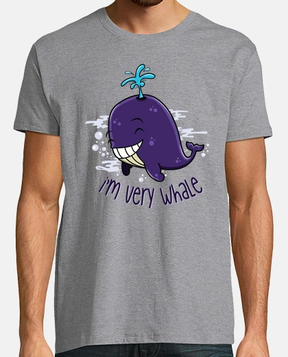 T-shirt im molto balena