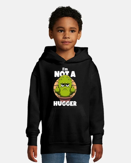 Kids im not a hugger