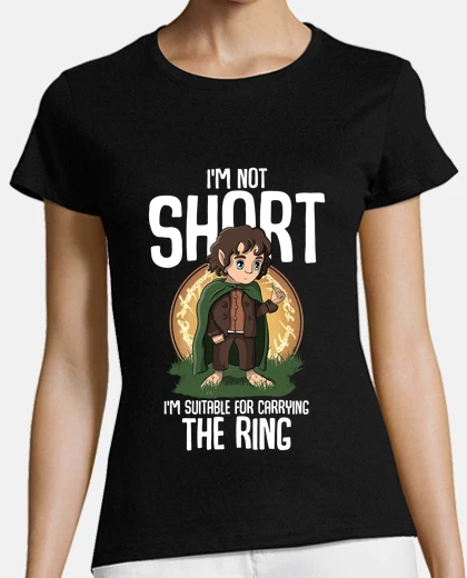 T-shirt Im not short Im an Hobbit
